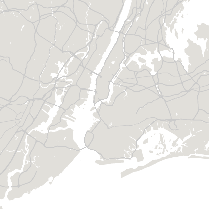 A map of the New York City region
